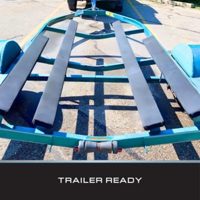 Image showing  11 in. x 12 ft. Gray Bunk Carpet