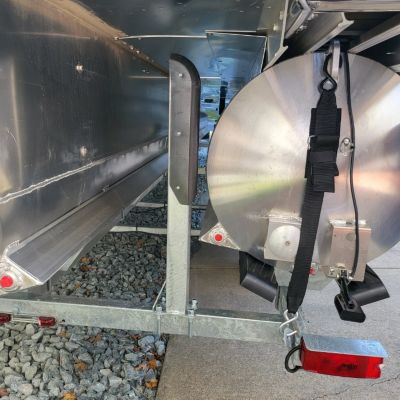 Image showing  Hot-Dipped Galvanized Steel High Impact Pontoon Guide On's, Pair