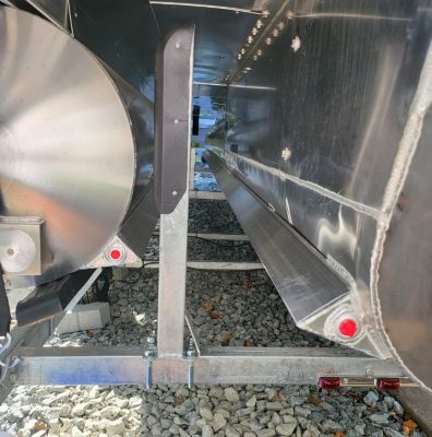 Image showing  Hot-Dipped Galvanized Steel High Impact Pontoon Guide On's, Pair