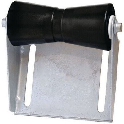 Tie Down 10 in. Black Poly 11 Gauge Steel Galvanized Panel Bracket Assemblies