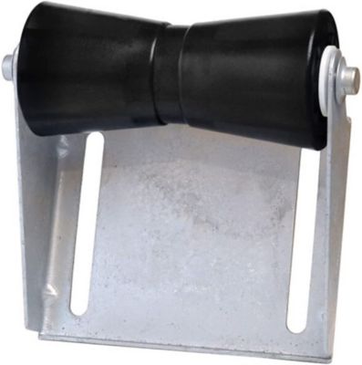 Tie Down 12 in. Black Poly 11 Gauge Galv Steel Panel Bracket Assemblies