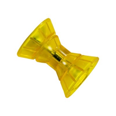 Image showing  Amber 3 in. Bow Roller with 1/2 in. Shaft Assembly with End Bells