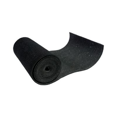 Image showing  11 in. x 12 ft. Black Bunk Carpet