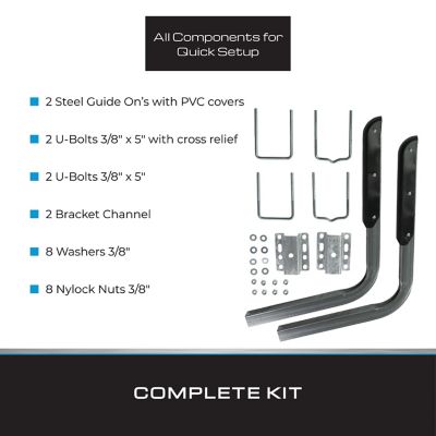 Image showing 5 th Tie Down Galvanized Low Rider Guide On's