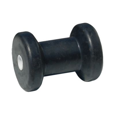 Tie Down 4 in. Rubber Keel Roller - Spool 5/8 in. Shaft