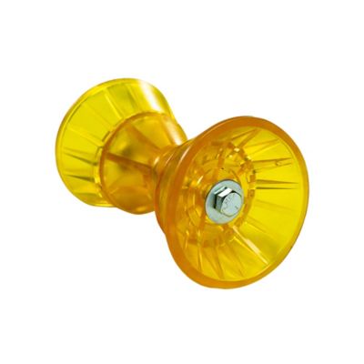 Image showing  Amber 4 in. Bow Roller Assembly with End Bells, 1/2 in. Shaft