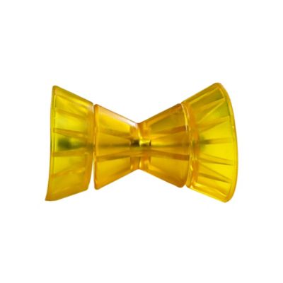 Image showing  Amber 4 in. Bow Roller Assembly with End Bells, 1/2 in. Shaft