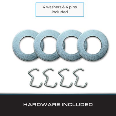 Image showing 5 th Tie Down 5 in. PVC Ribbed Wobble Roller Kit, 4 pk.