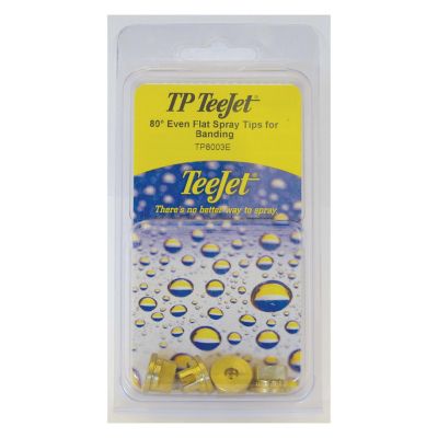 TeeJet TP8003 Flat Fan Tip 4 Pack
