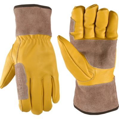 Ridgecut Men's Insulated Leather Gloves with Reinforcement