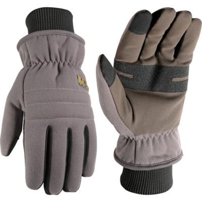 Wells Lamont Men's Insulated Canvas Synthetic Hybrid Gloves