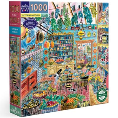 eeBoo Piece & Love, Victorian Kitchen, 1000 pc. Puzzle