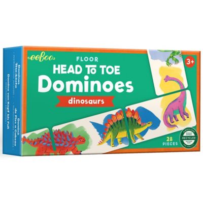 eeBoo Dominoes: Dinosaurs Head to Toe