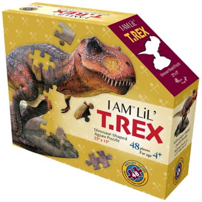 Image showing  I Am LiL' T.Rex - 48 pc. Puzzle