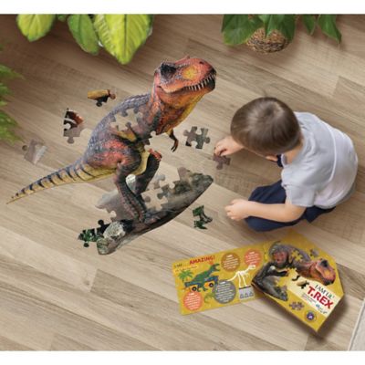 Image showing  I Am LiL' T.Rex - 48 pc. Puzzle