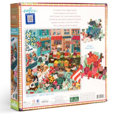 Image showing  pc. & Love: English Green Market - 1000 pc. Puzzle