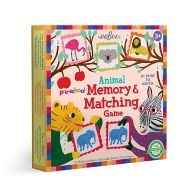 eeBoo Memory & Matching Game, Pre-School Animal