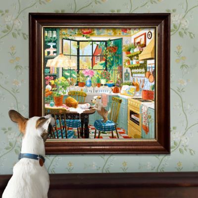 Image showing  Piece & Love, Springtime Kitchen, 1000 pc. Puzzle