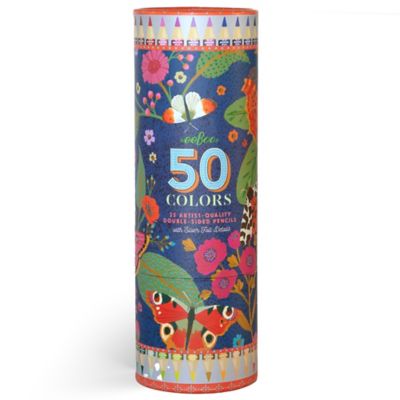 Image showing  Piece & Love: Double-Sided Colored Pencils - Victoria's - 25 pc. Set