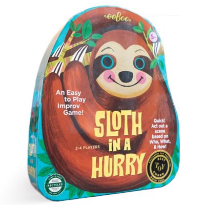 eeBoo Sloth In a Hurry Action Game