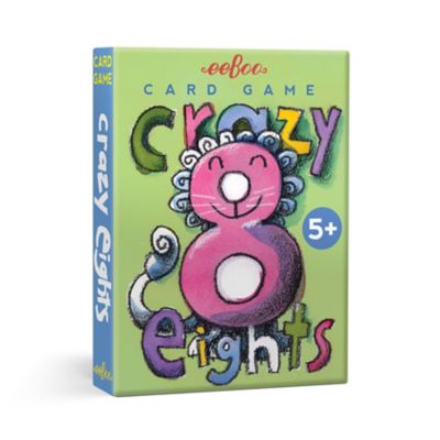 eeBoo Crazy Eight Playing Cards, 2nd Edition