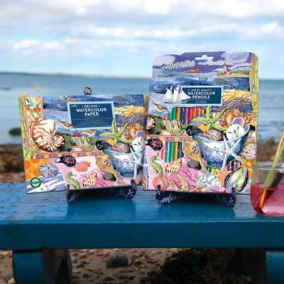 Image showing  Watercolor Pad: Seashells