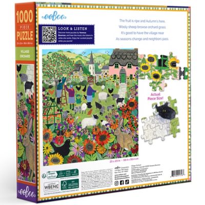 Image showing  pc. & Love: Village Orchard - 1000 pc. Puzzle