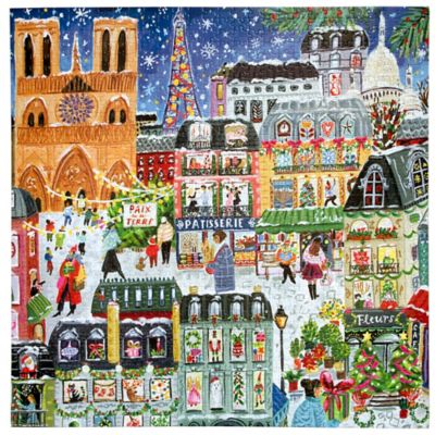 Image showing  pc. & Love, Paris Christmas, 1000 pc. Puzzle