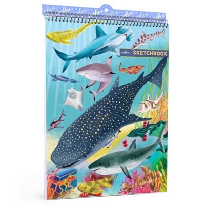 eeBoo Sketchbook, Sharks & Friends