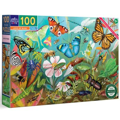 eeBoo 100 pc. Puzzle: Love of Bugs