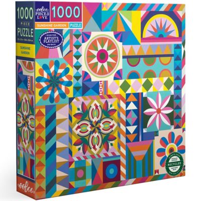 eeBoo Piece & Love, Sunshine Garden, 1000 pc. Puzzle