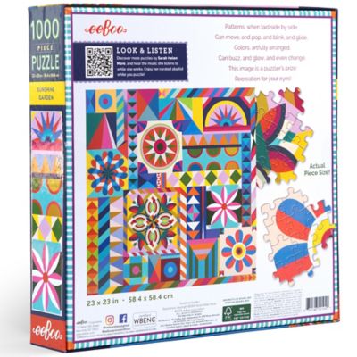 Image showing  Piece & Love, Sunshine Garden, 1000 pc. Puzzle