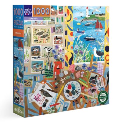 eeBoo Piece&Love Seabirds, 1000 pc. Puzzle