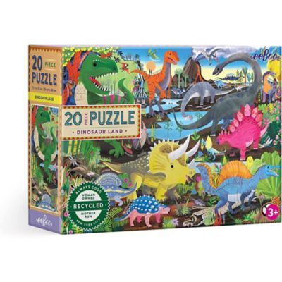 eeBoo Dinosaur Land - 20 pc. Puzzle