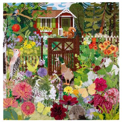 Image showing  Piece & Love: Scandinavian Garden - 1000 pc. Puzzle