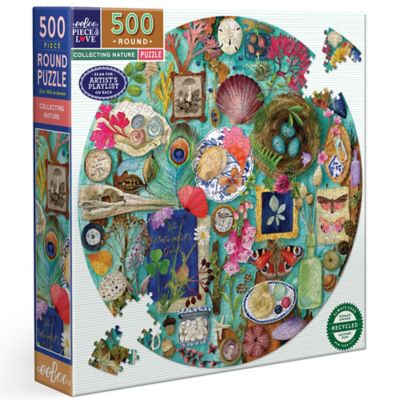 eeBoo pc. & Love: Collecting Nature - 500 pc. Puzzle