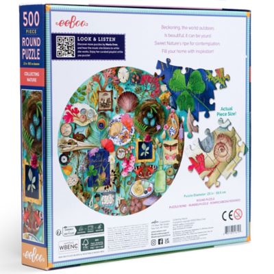 Image showing  pc. & Love: Collecting Nature - 500 pc. Puzzle