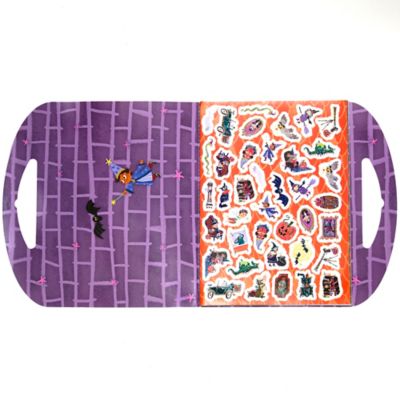 Image showing 2 th eeBoo Shiny Sticker Book: Halloween