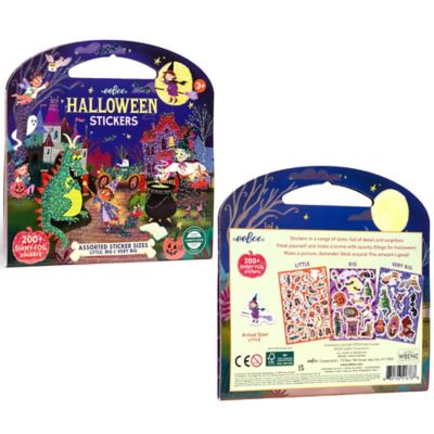 Image showing 6 th eeBoo Shiny Sticker Book: Halloween