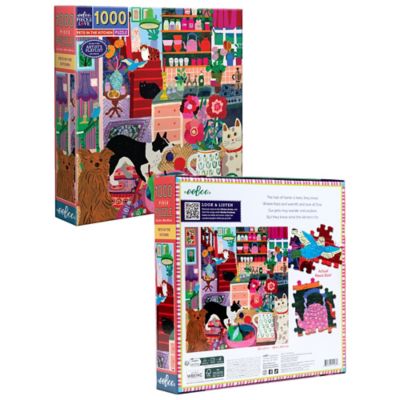 Image showing 5 th eeBoo Piece & Love: Pets in the Kitchen - 1000 pc. Puzzle