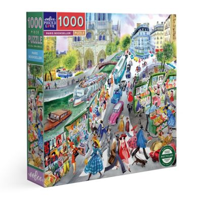 eeBoo Piece & Love: Paris Bookseller - 1000 pc. Puzzle