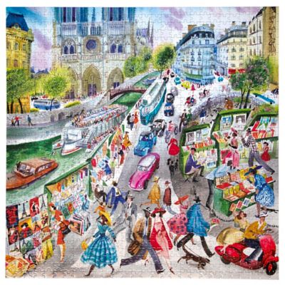 Image showing  Piece & Love: Paris Bookseller - 1000 pc. Puzzle
