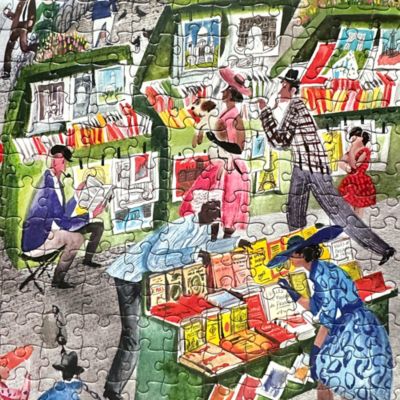 Image showing  Piece & Love: Paris Bookseller - 1000 pc. Puzzle