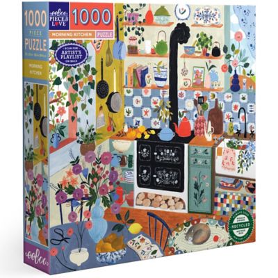 eeBoo pc. & Love: Morning Kitchen - 1000 pc. Puzzle