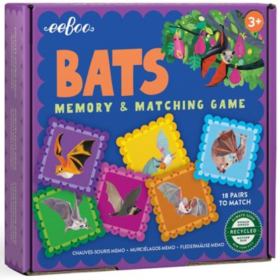 eeBoo Memory & Matching Game: Bats Little