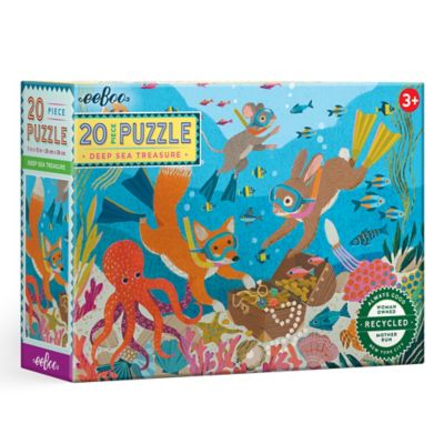 eeBoo 20 pc. Puzzle, Deep Sea Treasure