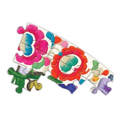 Image showing  Blue Bird Yellow Bird 500 pc. Round Puzzle