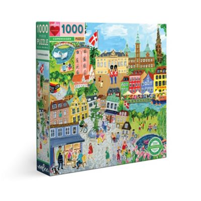 eeBoo Copenhagen 1000 pc. Square Puzzle
