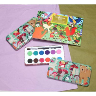 Image showing  Woodland Rainbow Watercolor Pad