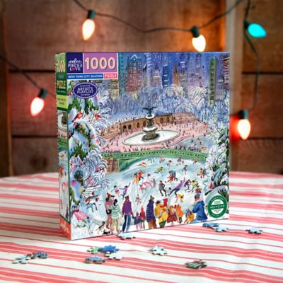 Image showing  Piece & Love, New York City Skaters, 1000 pc. Puzzle